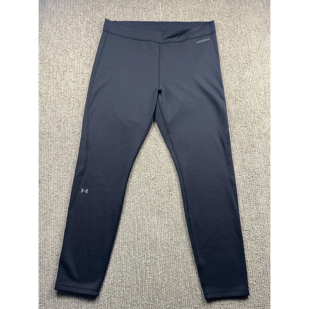 Under Armour Womens XL ColdGear Base 4.0 Leggings Fitted Long Underwear Black